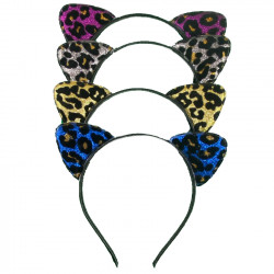 HAIR BAND LUCY LEO 8 PCS. 4 COLORS